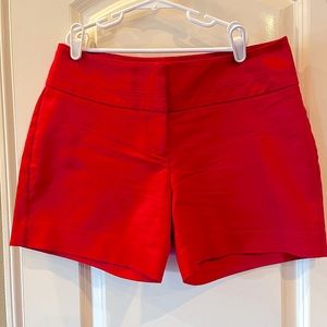 Apt 9 red shorts size 6